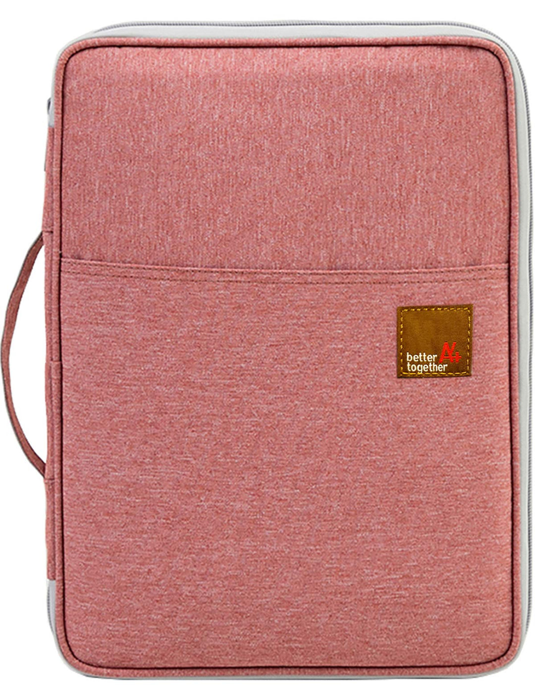 El-fmly Tragbare A4-Dokumenten-Organizer-Tasche, wasserdicht, Portfolio, Büro, Reissverschluss, Reis