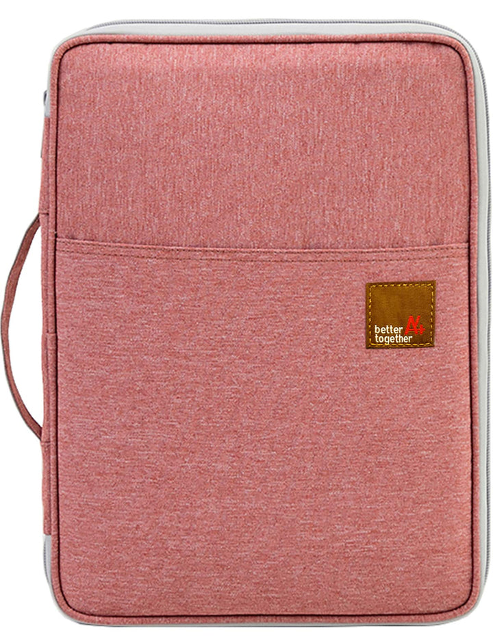 El-fmly Tragbare A4-Dokumenten-Organizer-Tasche, wasserdicht, Portfolio, Büro, Reissverschluss, Reis