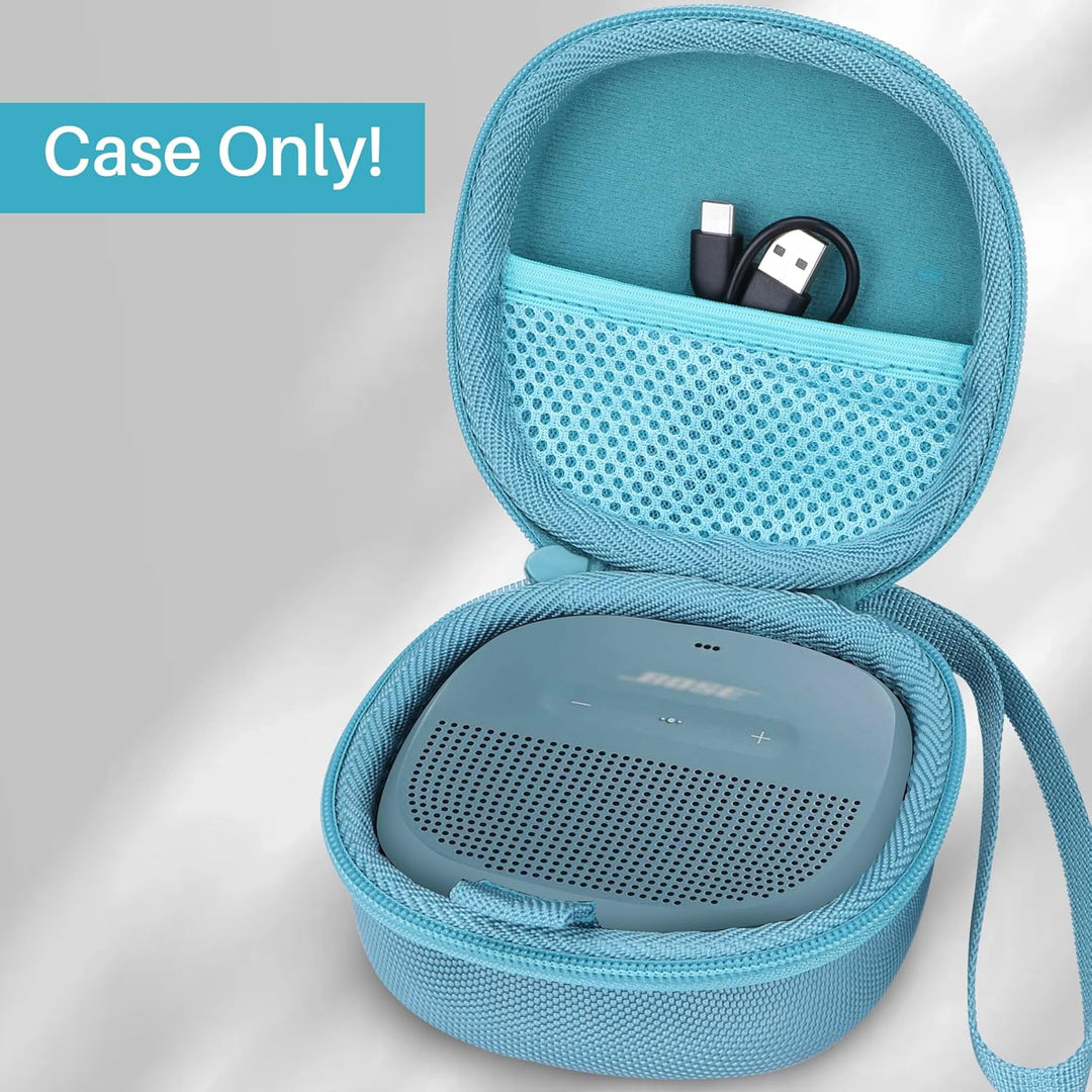 Hart Schutz Hülle Etui Tasche für Bose SoundLink Micro Kleiner Tragbarer Lautsprecher(Blau), Blau