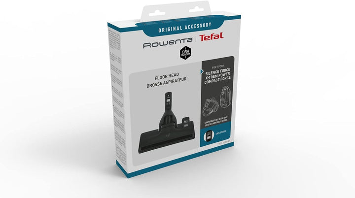 Rowenta Brosse Tous sols Pour aspirateur traineau ZR904801 Alle Bodenbürste, Schwarz