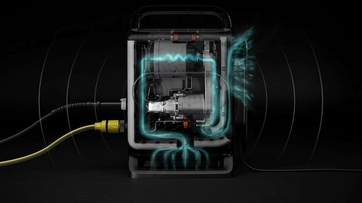 Kärcher Hochdruckreiniger K Silent Anniversary Edition, Druck: max. 130 bar, Fördermenge max 420 l/h