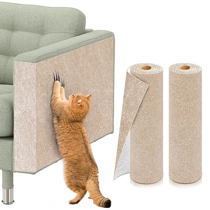 Kratzmatte für Katzen, 2 Stück DIY Kratzbrett Katze, Kratzteppich, Kratzschutz, Kratzwand, Möbelschu