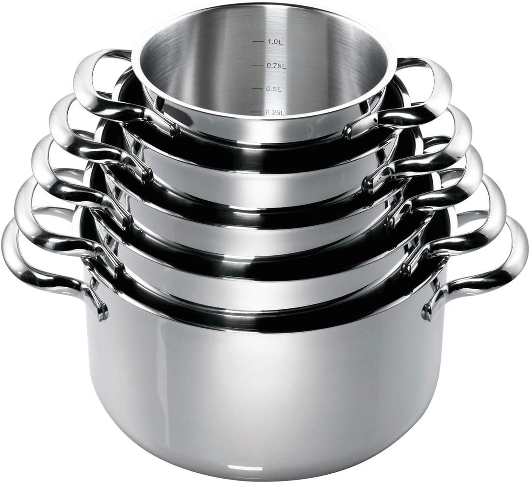 Schulte-Ufer Romana i Bratentopf, Edelstahl, Silber, 28 cm / 7,5 ltr, 28 cm