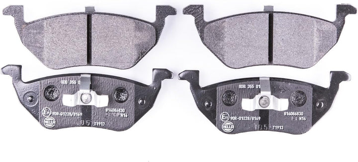 HELLA PAGID 8DB 355 014-951 Bremsbelagsatz - T1913 - Dicke/Stärke: 17.1mm - Bremssystem: Teves - nic