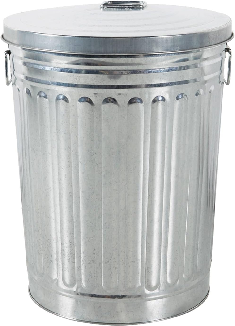 Mojawo 20L Oskartonne Aschetonne mit Deckel Ascheeimer Metalltonne Abfalltonne Küchen Mülleimer Abfa