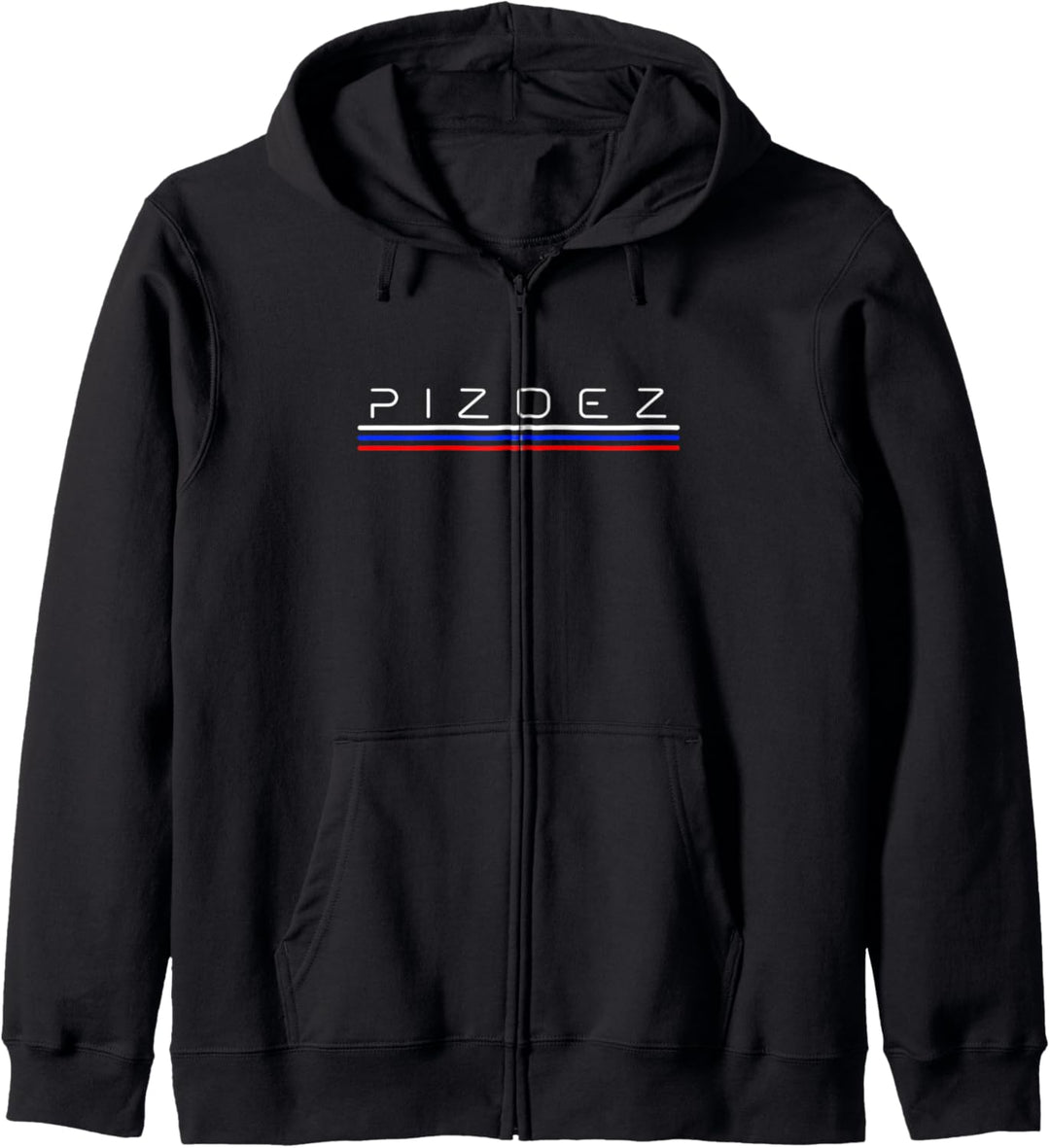 Pizdez Russland Flagge Cyka Blyat UdSSR Russen Humor Russia Kapuzenjacke