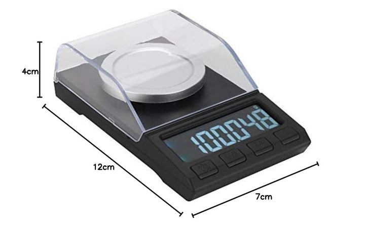Elektronische Waage,100g/0,001g LCD Mini Elektronische Küchenwaage Digitale Lebensmittel Schmuck Waa