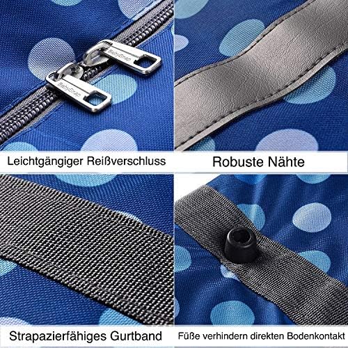 Baby Snap Nähmaschinentasche 45x21x37 cm stabile hochwertige Tasche für Transport und Aufbewahrung H
