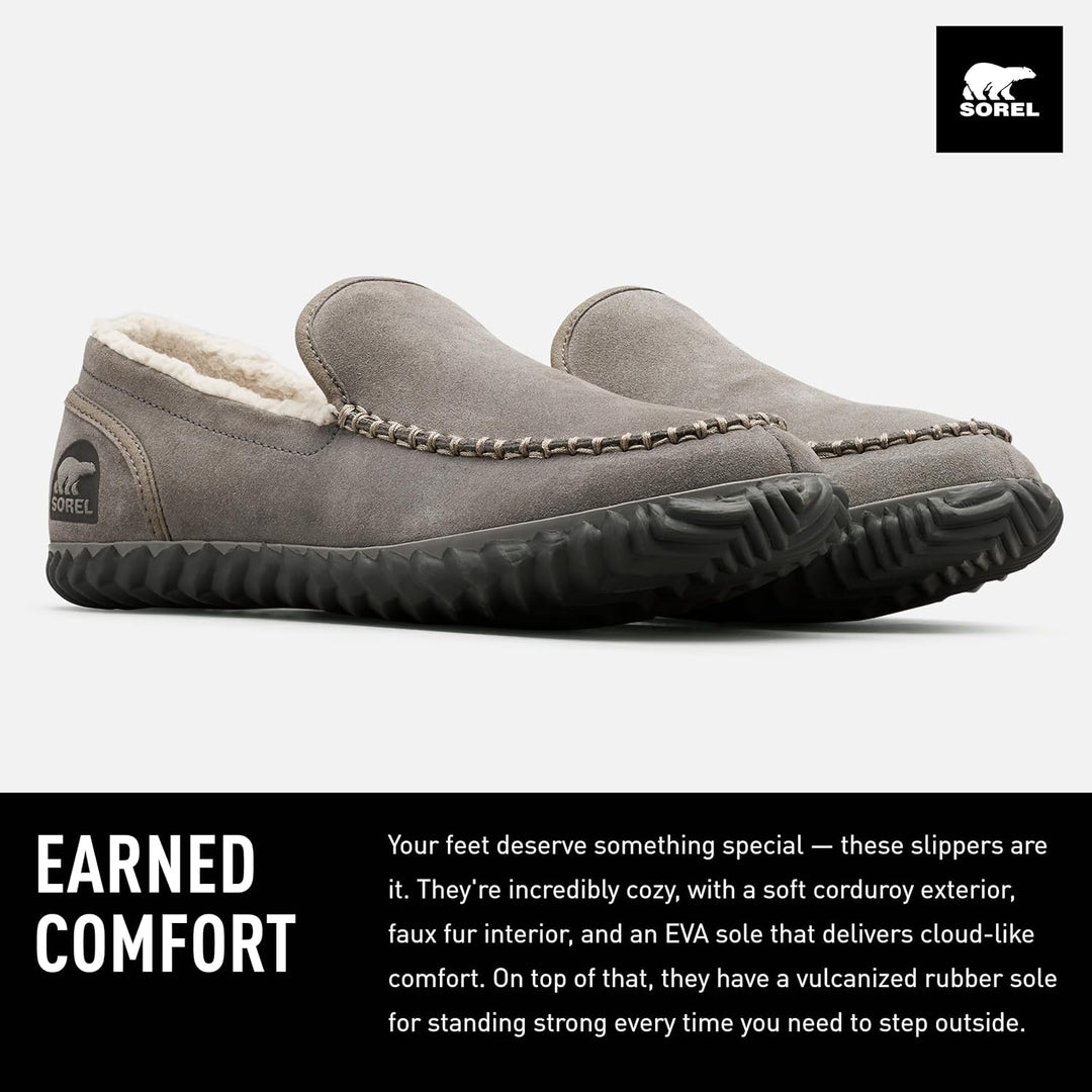 Sorel Herren-Slipper, SOREL DUDE MOC 40 EU Grau Quarry, 40 EU Grau Quarry