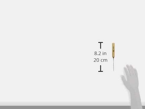 STUBAI Stemmeisen Stechbeitel Serie 52 - Form 71 | einseitig geschliffen 20 mm, mit Holzgriff, für g
