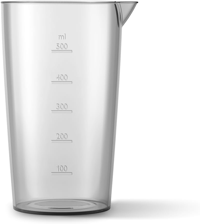 Philips ProMix Stabmixer HR2531/00 (650 W, Spritzschutz, inkl. Messbecher) weiss