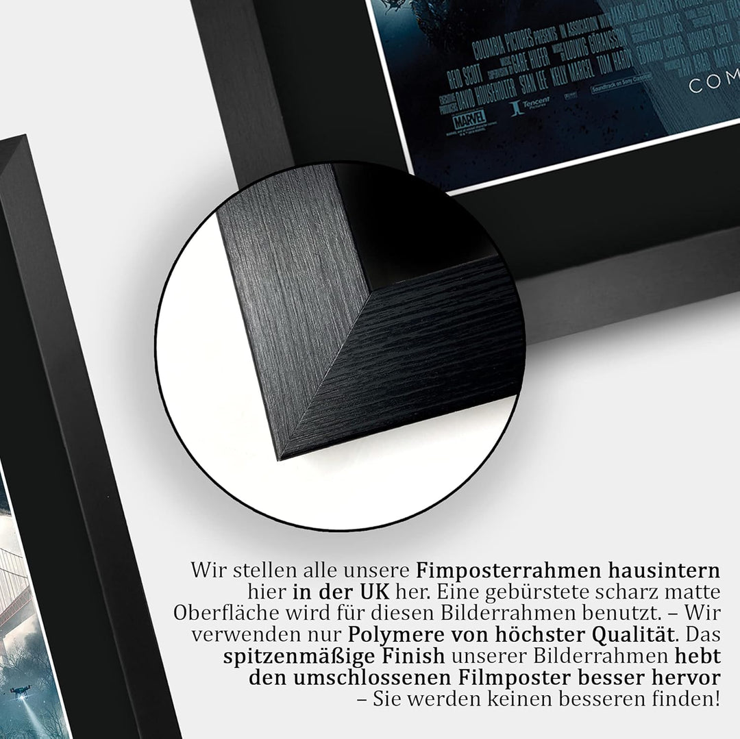 HWC Trading Venom Die Darsteller Tom Hardy Riz Ahmed Geschenke Printed Poster Autogramm Bild für Fil