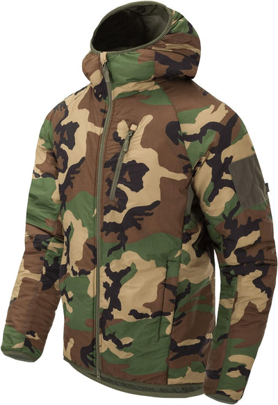 Helikon-Tex WOLFHOUND Hoodie Jacket Climashield US Woodland XS US Woodland, XS US Woodland