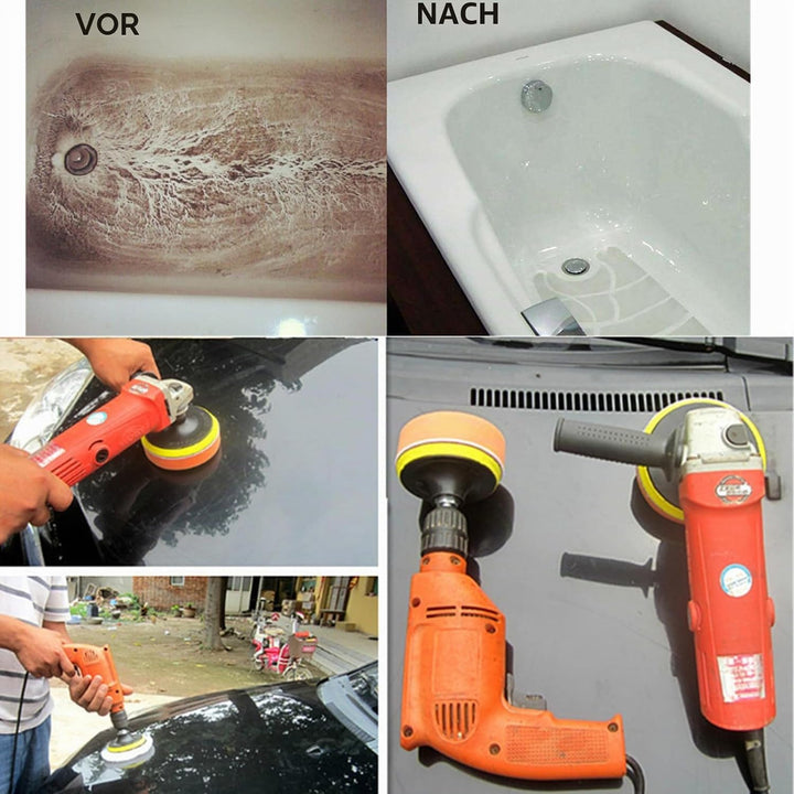 JOQINEER Reinigungsbürste Drill Brush Reinigungsbürsten Reinigungskit 13pcs für Bohrmaschinen Schwäm