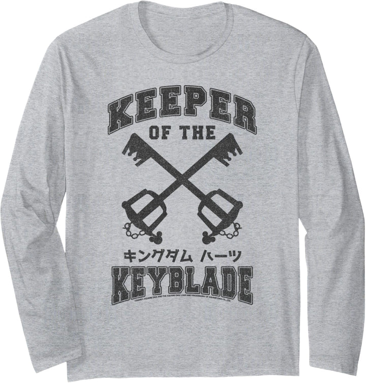 Disney Kingdom Hearts Keeper Of The Keyblade Langarmshirt