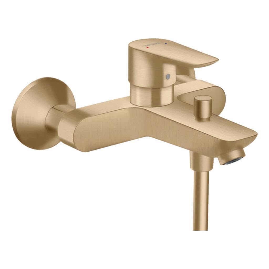 hansgrohe Wannenarmatur Talis E (Aufputz, für 2 Funktionen) Brushed Bronze Brushed Bronze Wanne, Bru