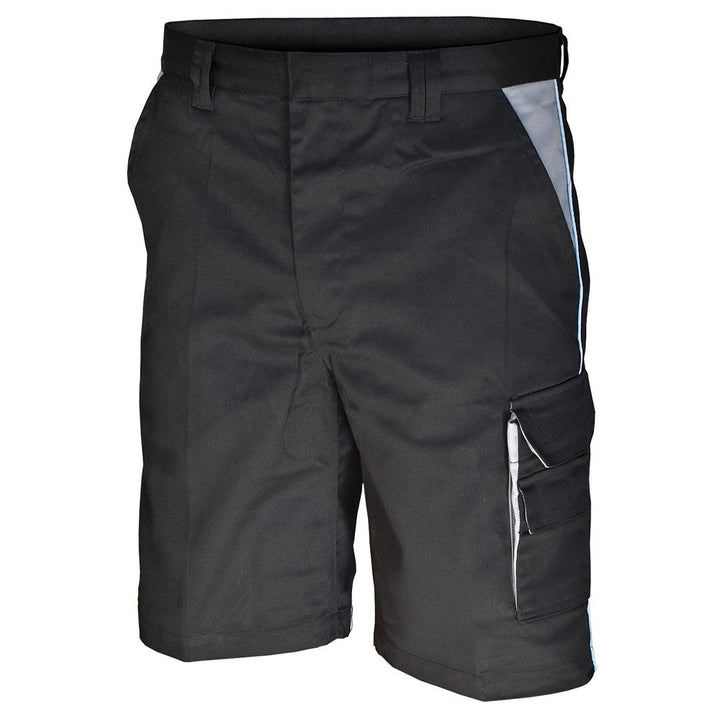 Carson Contrast Arbeitsshorts, 1 Stück, 56, schwarz/grau, CC709S.SG 56 Schwarz / Grau, 56 Schwarz /