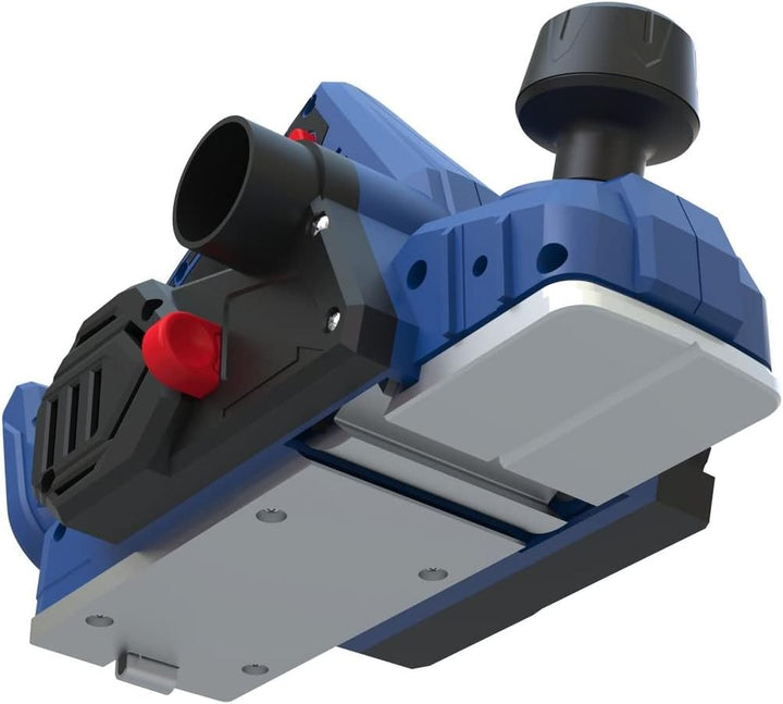 Güde Akku Hobel HO 18-0 (18 V, max. 82 mm Hobelbreite, Spantiefe max. 1,5 mm, massive Alu-Fussplatte