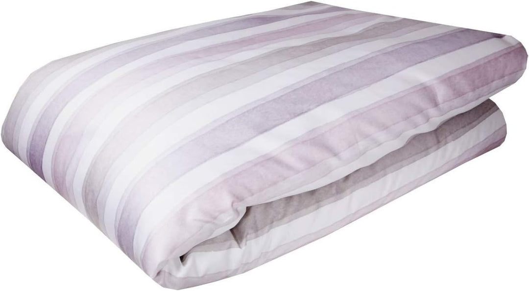 Schöner Wohnen Mako-Satin Wendebettwäsche Millie-B Rose 1 Bettbezug 155 x 220 cm + 1 Kissenbezug 80