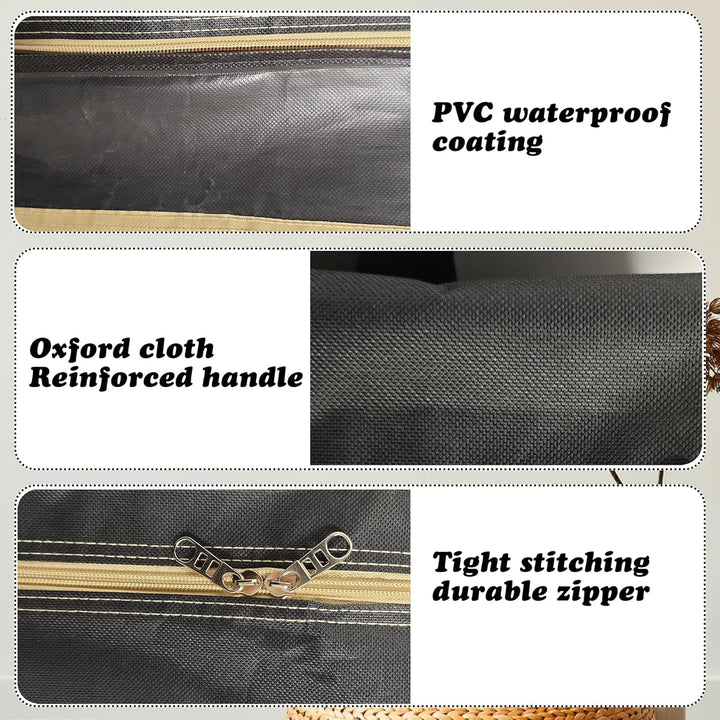 Aufbewahrungstasche 600D Oxford-Gewebe 35L 50X20X36CM Klein Aufbewahrungstasche Für Kleidung Robust