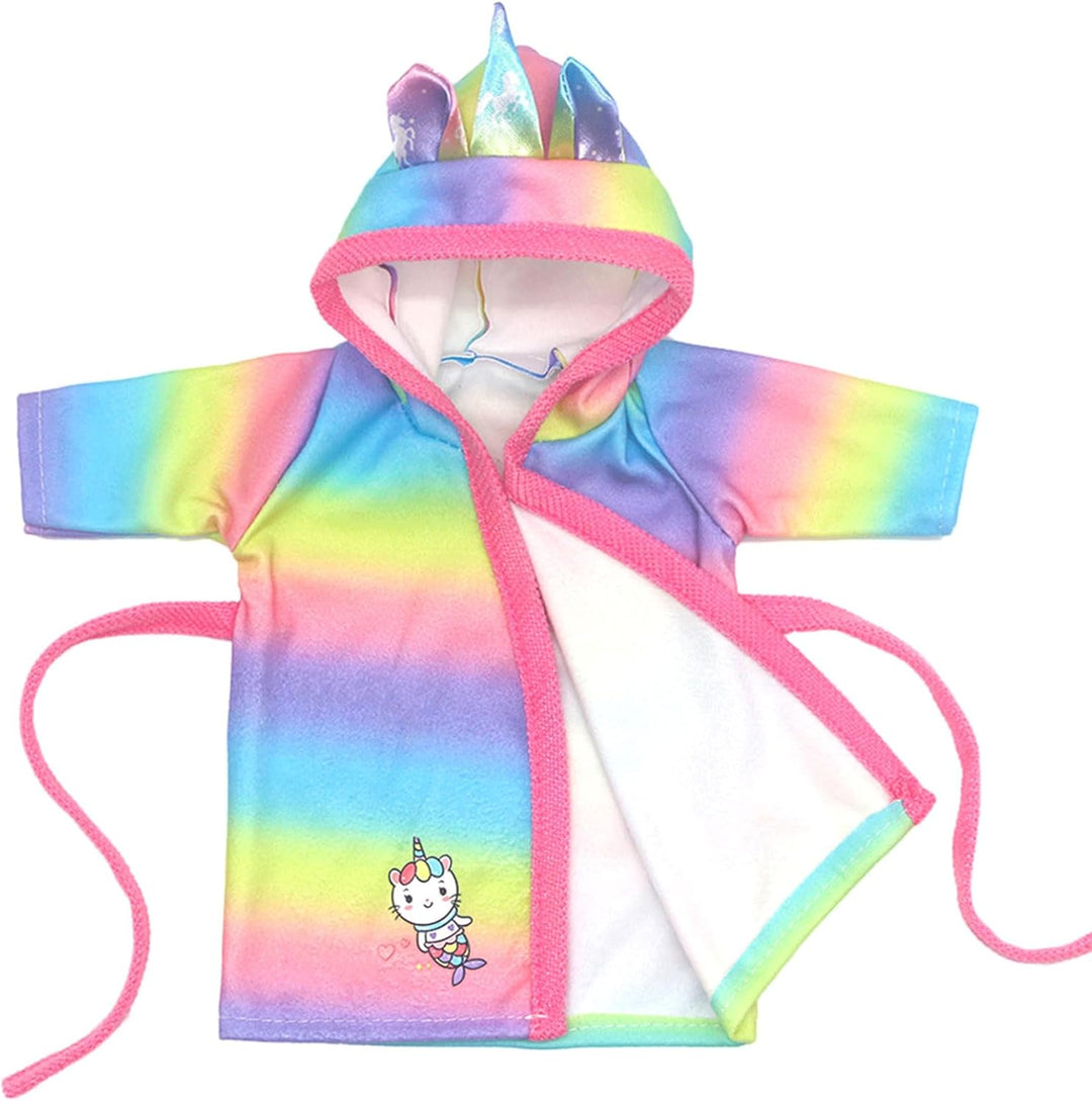 Puppenkleidung Puppenkleider Set mit Stirnband und Socken 6-Packungen für 30-36 cm Puppen (Keine Pup