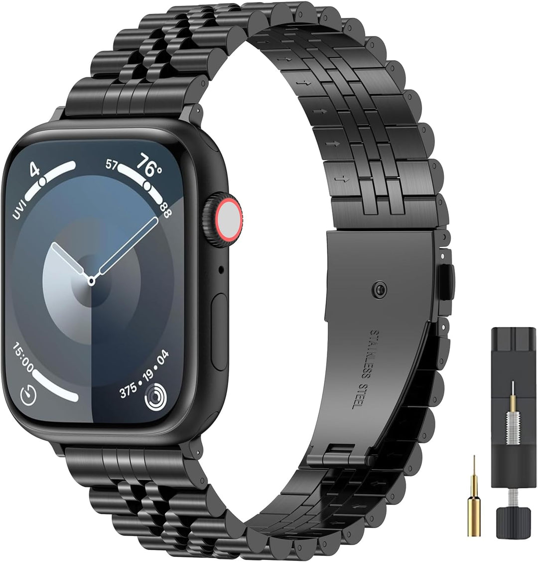 EZMVZKU Armband Kompatibel mit Apple Watch 49mm 45mm 44mm 41mm 42mm 40mm 38mm 46mm Damen Herren, Ede