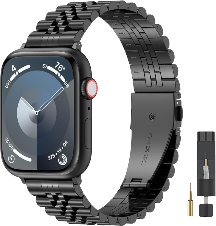 EZMVZKU Armband Kompatibel mit Apple Watch 49mm 45mm 44mm 41mm 42mm 40mm 38mm 46mm Damen Herren, Ede