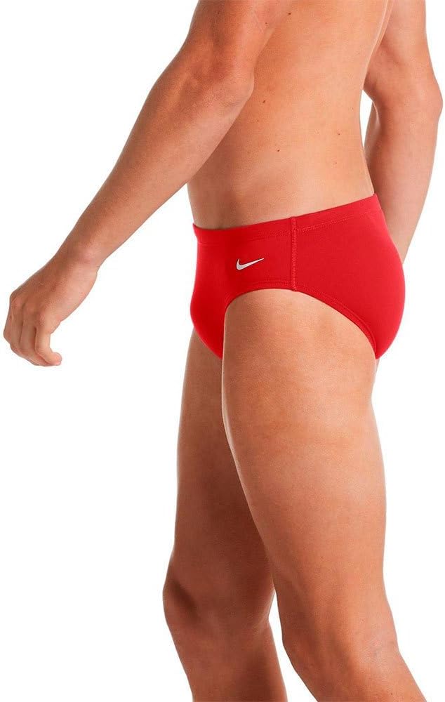 Nike Herren Brief Schwimm-Slips L Rot (University Red), L Rot (University Red)