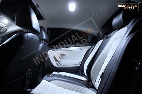 INDIVIDUALise your CAR Innenraumbeleuchtung SET für Passat CC Typ 35 Coupé (Pure-White) Reinweiss, P