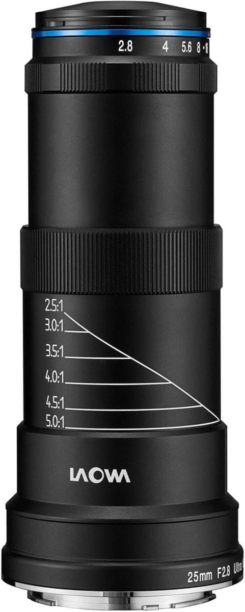 Laowa 25mm F2.8 2.5-5x Ultra Macro Canon EF