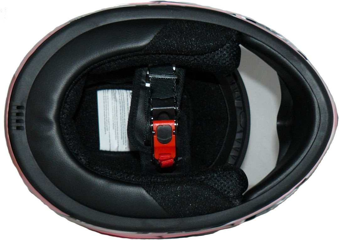 Protectwear Kinder Motorradhelm, Integralhelm, Rosa/Silber Glanz, 54-55 cm S Rosa/Silber, S Rosa/Sil