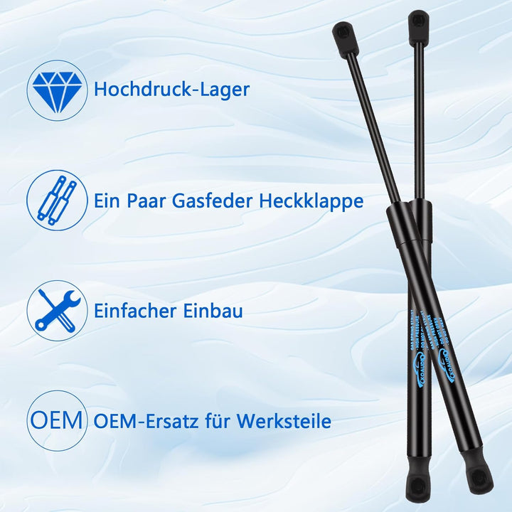 2Pcs Gasfeder Heckklappendämpfer für BMW 2 Active Tourer F45 214 216 218 220 225 MPV 2013-2023 Gasdr