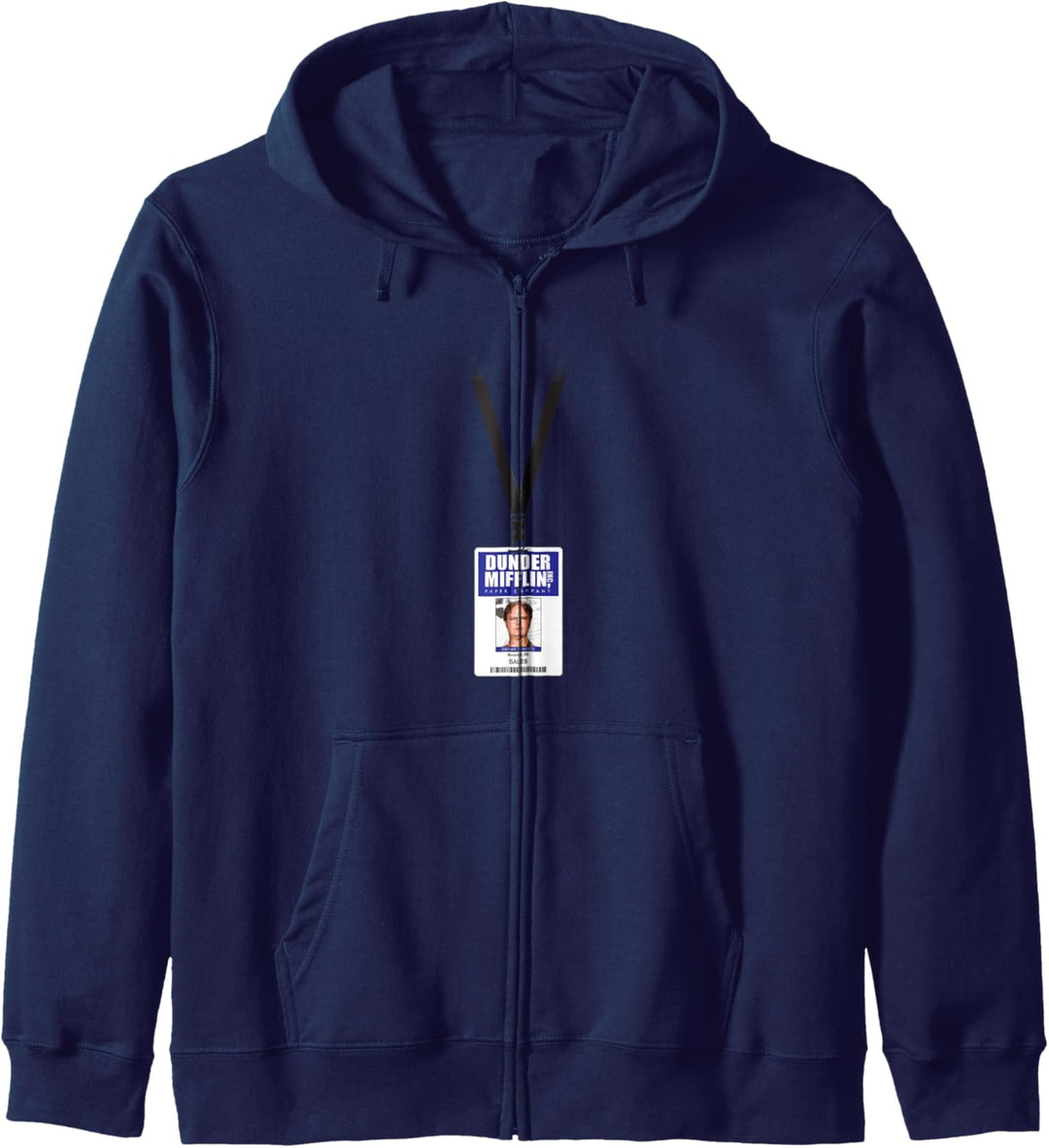 The Office Dwight Namensabzeichen Kapuzenjacke