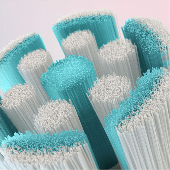 Oral-B iO Gentle Care, Aufsatz, 4 Ersatzbürsten für elektrische Zahnbürste, für eine sanfte Reinigun