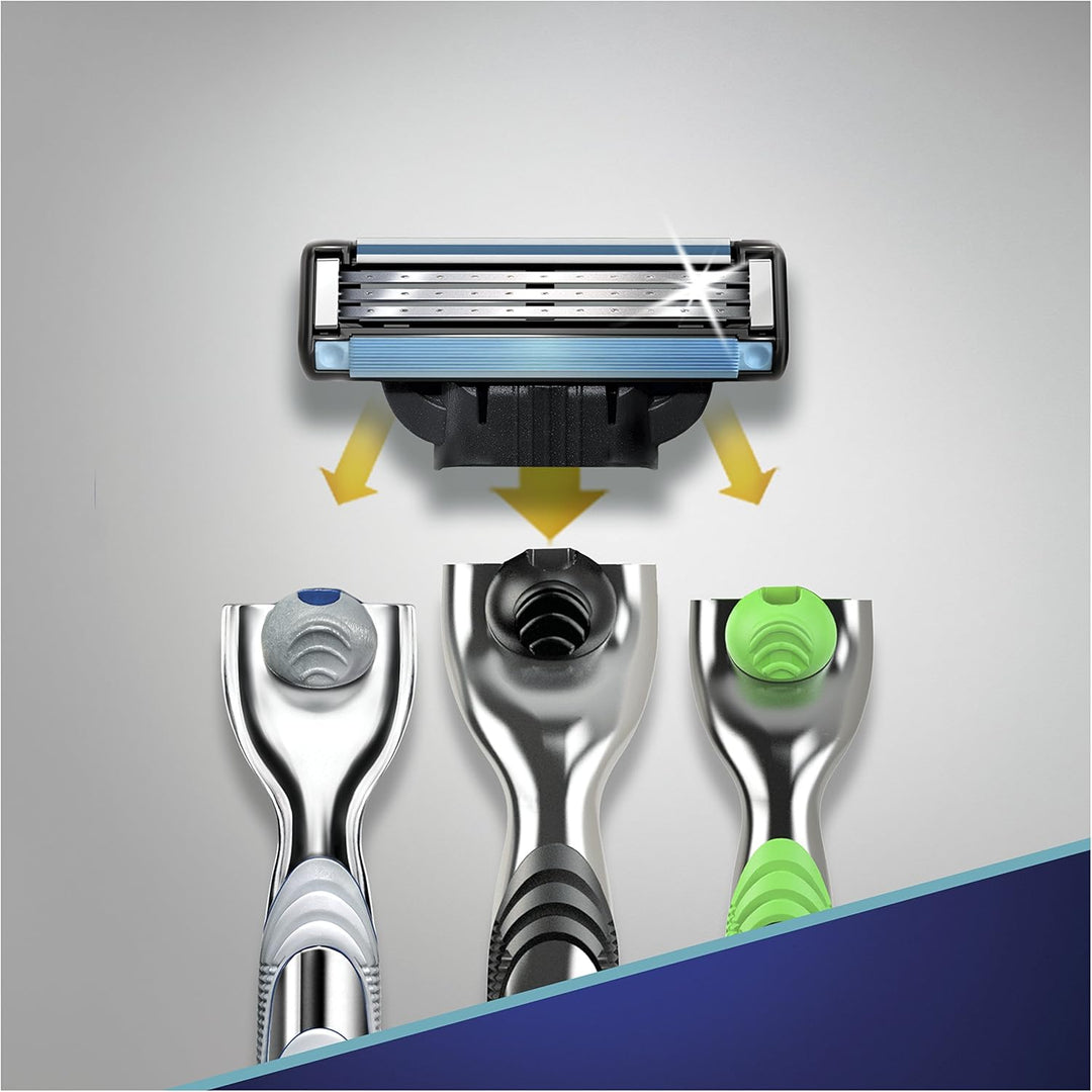 Gillette Mach3 Rasierer für Männer Rasierklinge, 7 Stück