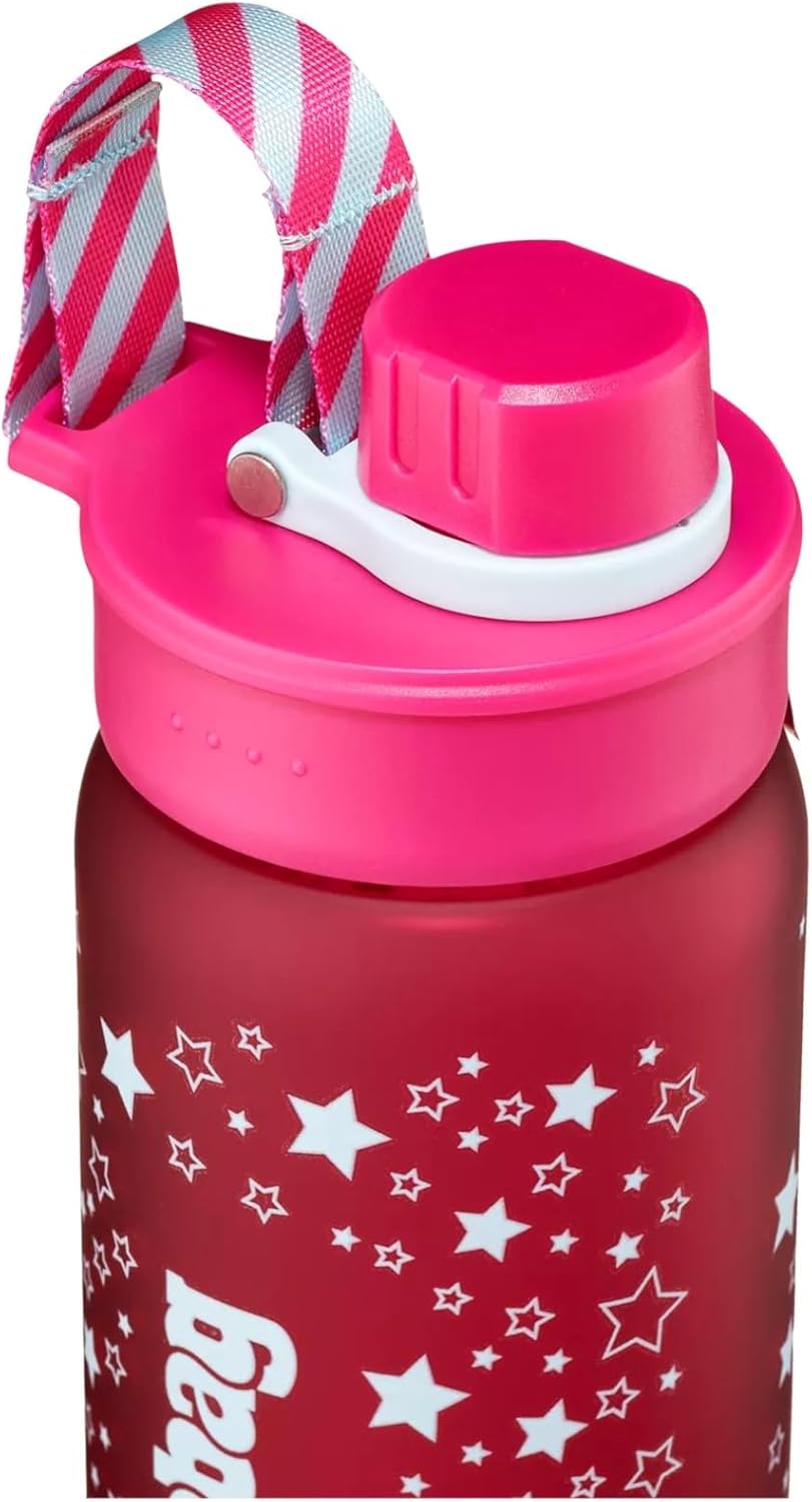 ergobag Trinkflasche BPA-frei 550 ml, auslaufsicher und Kohlensäure geeignet, spülmaschinengeeignet,