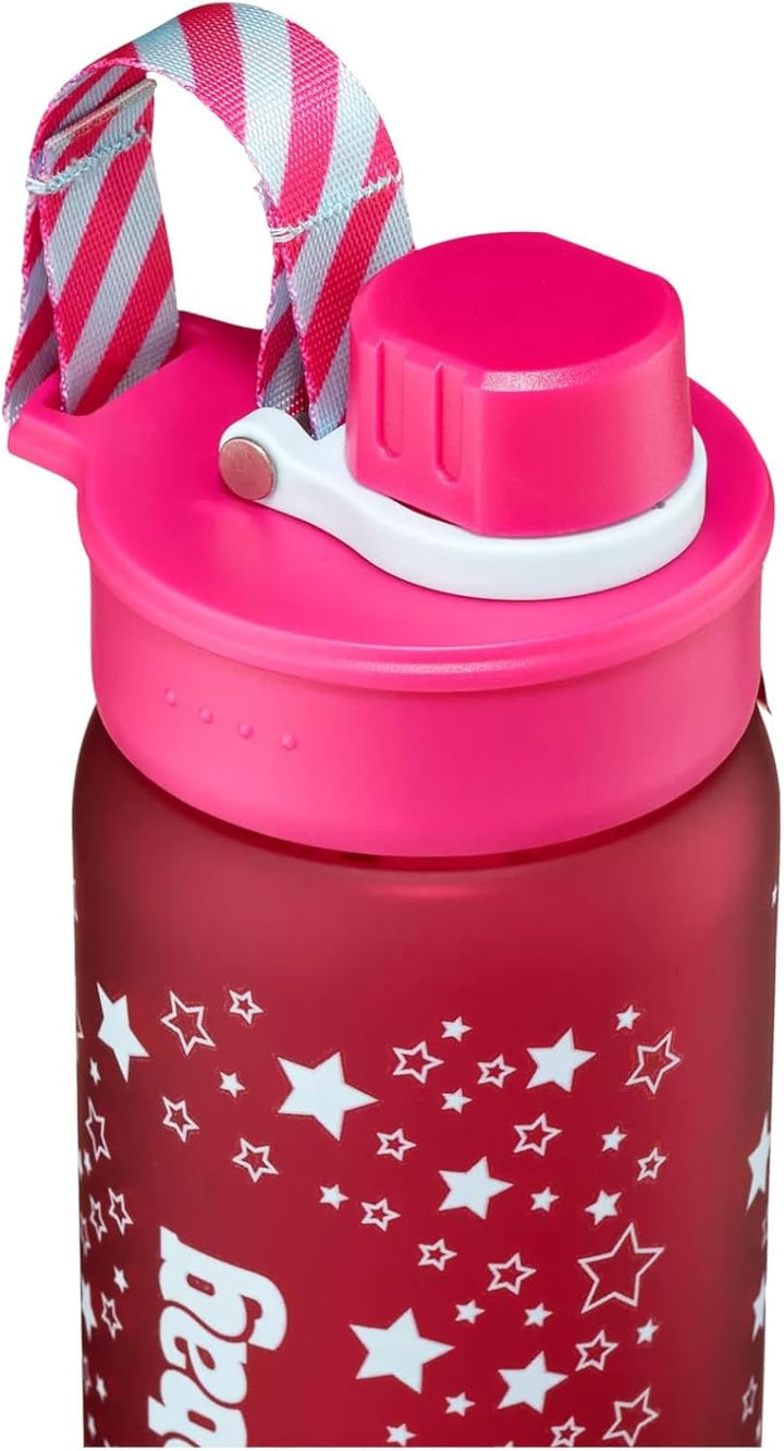 ergobag Trinkflasche BPA-frei 550 ml, auslaufsicher und Kohlensäure geeignet, spülmaschinengeeignet,