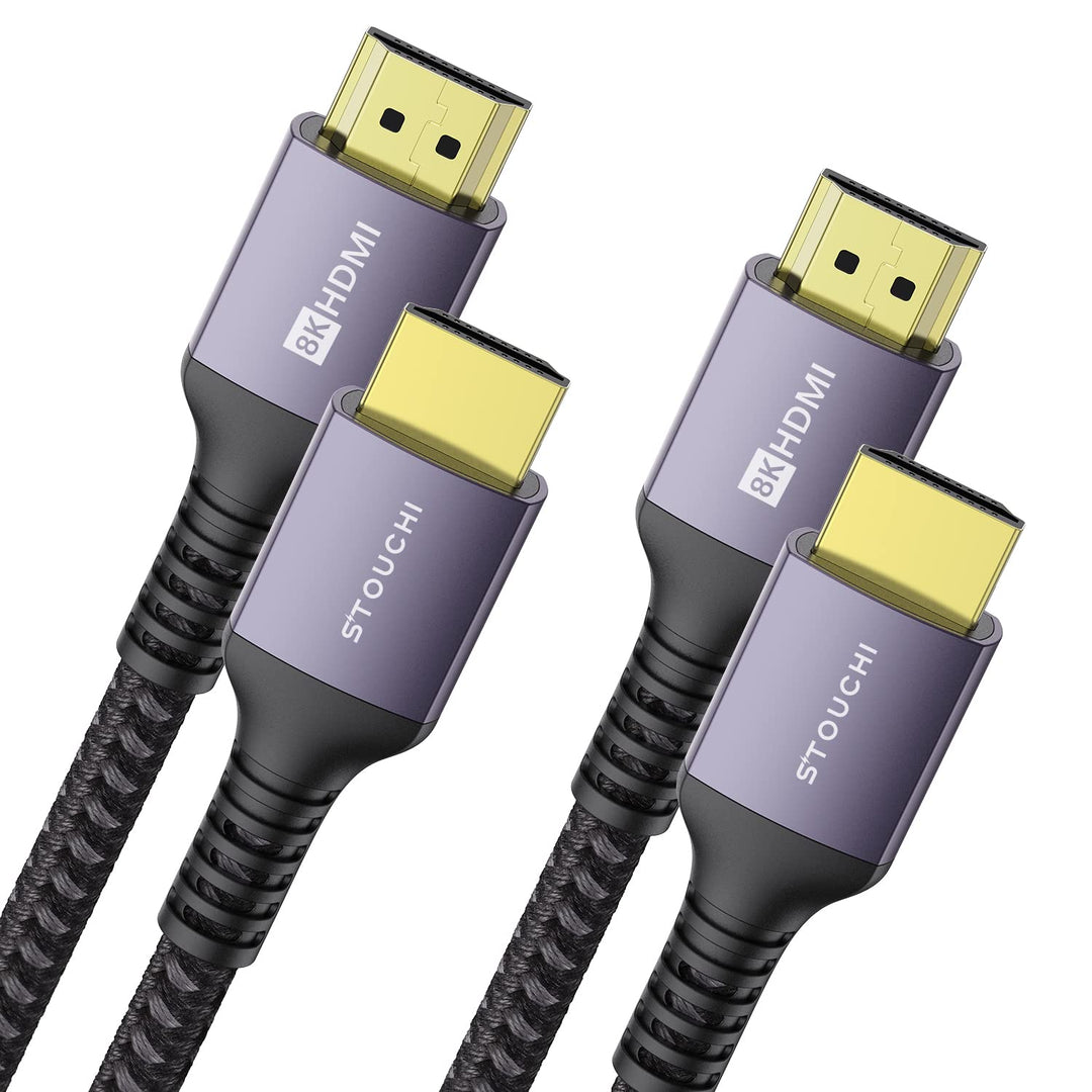 Stouchi 0,5m HDMI Kabel 8K Ultra HD 48Gbit/s Hochgeschwindigkeit 8K60hz 4K120hz 144Hz 165Hz RTX 3080