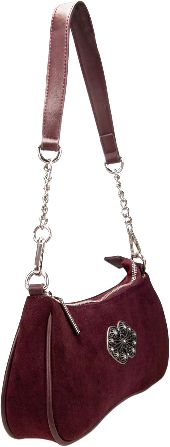 Alpenflüstern Trachtentasche Lissy - Damen Trachten Handtasche, Schultertasche fürs Dirndl, Tasche z