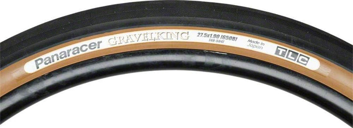 panaracer Gravel King Folding Reifen 27.5 x 1.90 schwarz/braun, 27.5 x 1.90 schwarz/braun