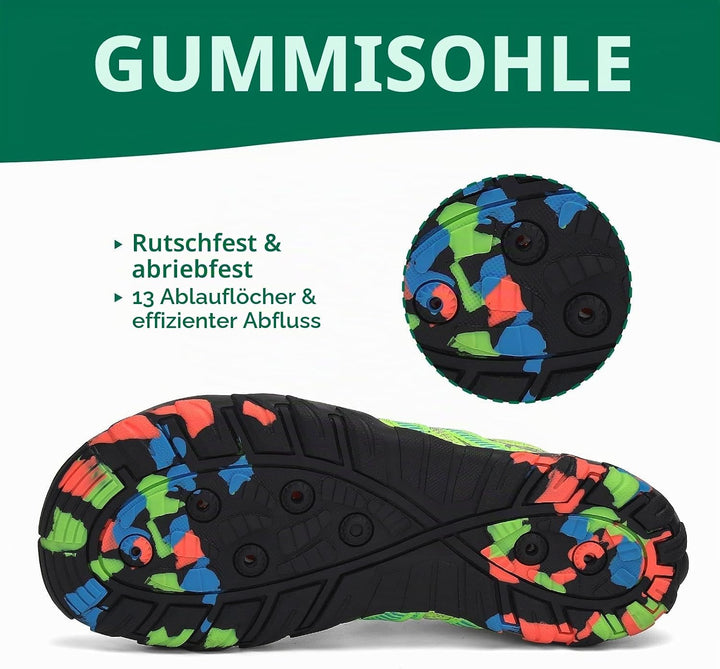 SAGUARO Badeschuhe Kinder Wasserschuhe Schwimmschuhe Jungen Mädchen Aquaschuhe Strandschuhe rutschfe