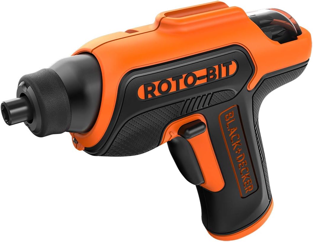 Black+Decker Black & Decker CS36BST-QW 3.6V 1.5 Ah Şarjlı Tornavida, Schwarz, Orange Schraubendreher
