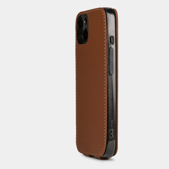 marcel robert - Handytasche für iPhone 13 Mini - Patentiertes Modell - aus echten Premium Leder - [