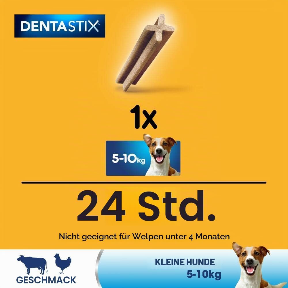 Pedigree Dentastix – Leckerlis für Hunde Petit chien (5-10kg), Petit chien (5-10kg)