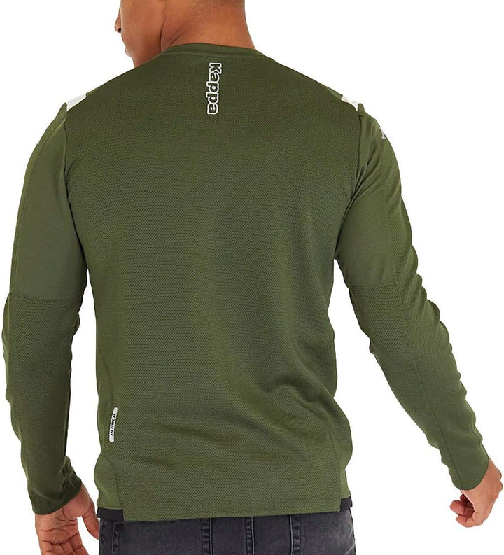 Columbia Unisex-Erwachsene Sudadera 3 As Mónaco Sweatshirt, Grün/Grau, XL