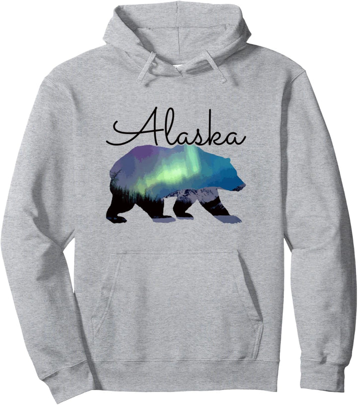 Alaska Grizzly Bär USA Souvenir Pullover Hoodie