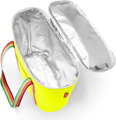 reisenthel thermoshopper pop Lemon – Kühltasche für den Einkauf oder das Picknick mit 2 Trageriemen