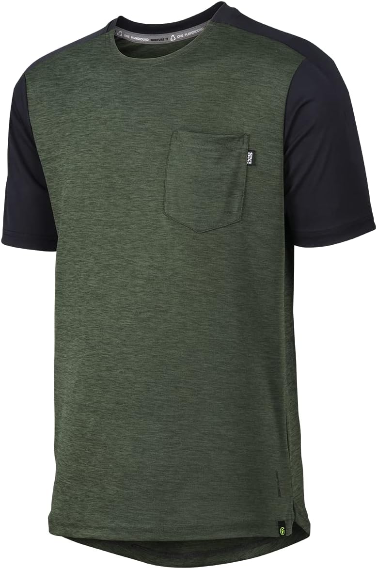 IXS MTB-Jersey Kurzarm Flow X Graphite/Black XL Graphit-festes Schwarz, XL Graphit-festes Schwarz