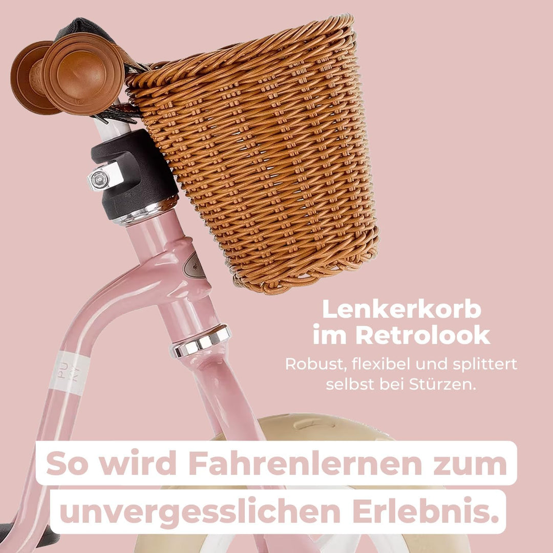 PUKY LR M Classic | sicheres und stylisches Laufrad | Lenker &amp; Sattel höhenverstellbar | rutschfeste