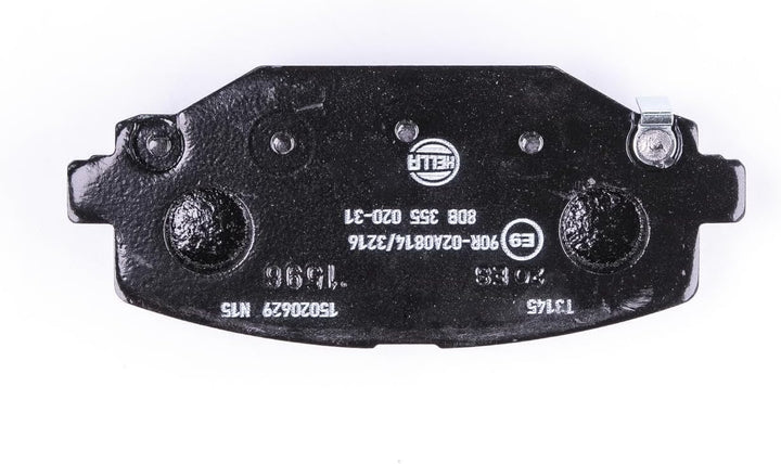 HELLA PAGID 8DB 355 020-311 Bremsbelagsatz - T3145 - Dicke/Stärke: 17.6mm - Bremssystem: TRW - mit a